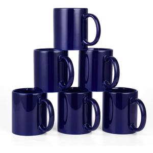 12oz coffee mug set of 6 Coffee Mugs for Coffee, Tea, Cocoa, Milkcobalto