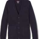 French Toast Unisex Anti-pill V-neck (Standard & Husky) School Uniform Cardigan Sweater (6-7)