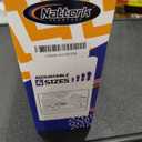 Nattork Adjustable Kids Ice Skate for Boys Girls Adult, Soft Padding and Reinforced Ankle Support Ice Hockey Skates for Beginners (Large(5-8), Black)