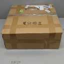 Finktonglan Square Crystal LED Ceiling Light Fixtures, 15' Modern Chandelier 3-Tiers Flush Mount Ceiling Lamp for Living Room Dining Room (6500K Cool White)