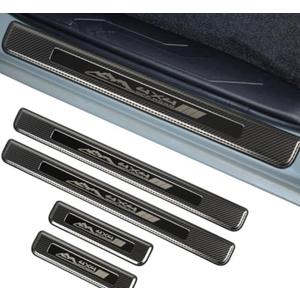 BILOPER Stainless Steel Door Sill Protector for Toyota Tacoma 2016-2025 Accessories Interior Door Entry Guard Cover Trim