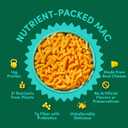 Goodles Cheddy Mac Creamy Cheddar and Macaroni Pasta - Nutrient Packed with Real Cheese, Fiber, Protein, Prebiotics, Plants, & Vegetables | Non-GMO, Organic Ingredients [Cheddy Mac, 6 oz. 1 Pack] (EXP 02/24/28)