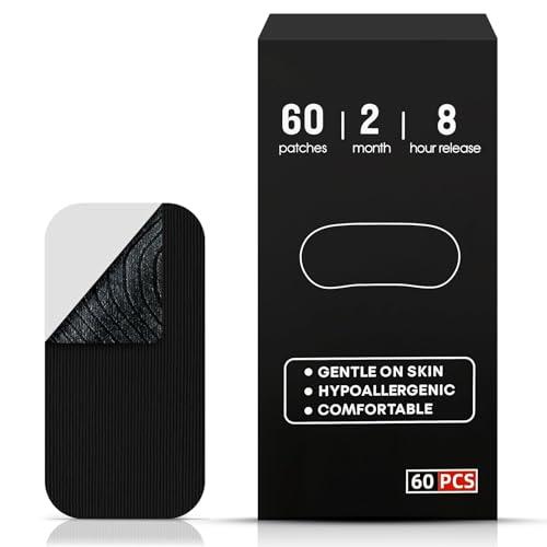 Black Premium Tape (60 Pack), Easy to Use, Convenient to Carry, Strong Adhesive Tape Multi