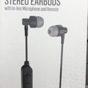Acoustix Wireless Stereo Earbuds Bluetooth 5.0 In-Line Microphone Remote,  Black