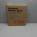 VANITII Vanity Mirror with Lights LED Lighted Makeup Mirror with Magnification 9x12 Hollywood Mirror 3 Color Lighting 360 Rotation Smart Touch Control for Desktop Dormitory Bedroom