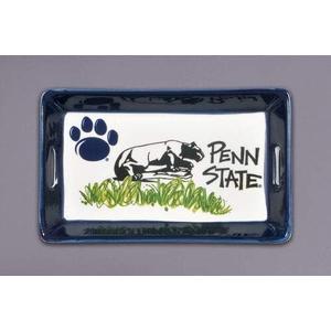 Ceramic Collegiate Handled Mini Tray (Penn State)
