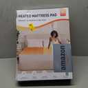 Heated Mattress Pad King 78"80", Bed Warmer with Memory&Preheat Functions, Electric Mattress Pad Dual Control 12 Heat Settings 12-Hour Auto Off 13ft Extra Long Cord Fits 18-24" Deep Pocket