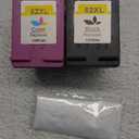 Compatible 62XL Ink Cartridge Replacement for HP Envy 5540 5549 5640 5660 7640 OfficeJet Mobile 250 200 OfficeJet 5740 5741 8040, Black, Tri-color, 2-Pack