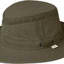 Tilley LTM5 Airflo Medium Brim Hat  Ultralight, Buoyant & Breathable, UPF 50+ Sun Protection, Water-Resistant (7 1/8, Olive)