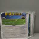 Filtrete 23x23x1 AC Furnace Air Filter, MERV 8, MPR 700, Tough on Pollen, Easy on Airflow, 3-Month Pleated 1-Inch Electrostatic Air Cleaning Filter, 4-Pack (Actual Size 22.69 x 22.69 x 0.81 In)