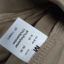 Bamans Dress Pants Women Work Business Pants Tummy Control Office Straight Leg Trousers High Waisted Ladies Slacks, Petite 29" Inseam, Size M, Dark Khaki