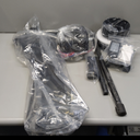 Ceiling Fans with Lights,Indoor and Outdoor Black Ceiling Fan with Remote Control, 52-inch Modern Ceiling Fans with Reversible DC Motor for Patio Bedroom Living Room (Black)