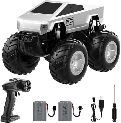 Gralima Remote Control Car, RC Truck Car for Kids, 2.4GHz Amphibious Waterproof All Terrain Truck for Boys, Gifts for Boys