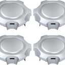 NewYall Pack of 4 Front Rear Left or Right Wheel Hub Center Cap for Toyota 4Runner 1991-1999/2001-2004, T100 1993-1998, Tacoma 1997-2004, Tundra 2000-2004