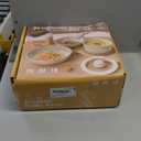 Numola 10 pcs Pots and Pan Set Non Stick with Detachable Handle, Ceramic Cookware Set for Stackable, Induction Kitchen Cookware Set for RV, Dishwasher  Oven Safe, Cream White