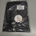 ANRABESS Women Long Sleeve Shirts Rib Knit Slim Fit Tops Basic Tee 2025 Fall Outfits Casual T-Shirt Underscrubs Layer Clothes (Black, L)