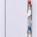 Suteck Plastic Access Panel for Drywall Ceiling 4 x 6 Inch Reinforced Plumbing Wall Access Doors Removable Hinged White