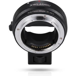 EF-E AF Adapter for Canon EF/EF-S to Sony E-Mount Camera | Canon EF/EF-S to Sony E adapter with full AF/EXIF/IS, CNC alloy, zero image loss, fits A7 series.