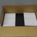 Bamboo Desk Organizer with Drawers Desktop Storage Drawers for Bills Office Supplies Kitchen Utensils Organizing Tool for Home Classroom Organization No Assembly (Black)