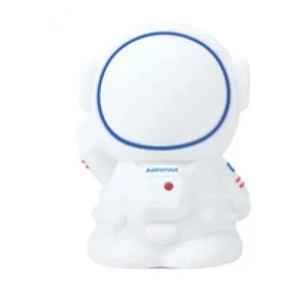 loatme Night Light for Kids, Rechargeable Dimmable Silicone LED Nightlight with 7 Colors, Baby Nursery Night Lamp, Touch Squishy Lamp, Cute Gifts for Girls, Boys, Toddler Room Decor, Astronaut