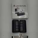 2 for Chamberlain LiftMaster Craftsman Garage Door Opener Remote 893LM 893Max 971LM Universal (Black)