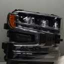 LED Headlights, for 2019-2021 Chevy Silverado 1500 LT WT RST LTZ SSV Custom High Country, Replace 84621851 GM2503497 LED DRL High Low Beam Turn Signal Front Right Passenger Side Head Lights Assembly