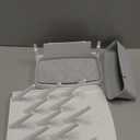 Ubbi Vertical Baby Bottle Drying Rack, Space Saving Countertop Drying Rack Baby Accessory, Gray