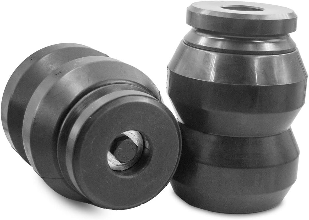 Suspenix 5.5" Rear Bump Stops, Rear Axle Jounce Bumpers Compatible with Dodge 2009-2020 Ram 1500 (Pair)