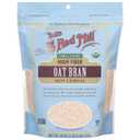 Bob's Red Mill Organic Oat Bran, 18oz (Pack of 4) - Non GMO, Vegan, Kosher (EXP 08/04/26)