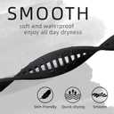 Adjustable Whoop Band Compatible with WHOOP 4.0, WHOOP 5.0 and Whoop 3.0, Soft and Durability Silicone Waterproof Whoop Strap for Enhanced Performance
