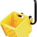 Rubbermaid Commercial Products Side-Press Replacement Wringer for WaveBrake 2.0 Mopping Buckets Yellow Heavy Duty Cleaning for Professional/Janitorial Use