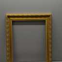 Rustic Wood Frame for 14x18 Canvas Painting, 2.4' Wide Antique Gold Designer Art Frame for Portrait Landscape Hotel Cruise Gallery Wall Decor Birthday Gift