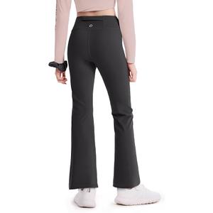 PATPAT Girls Athletic Leggings with Pocket, Buttery-Soft & Ultra-Stretchy Yoga Pants for Running Dance Workout Casual, L