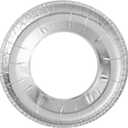 Gas Stove Oil Proof Gasket, 60 Pcs Round 9 Inch Thickened Aluminum and Tin Foil for Kitchen (60)