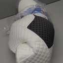 Side Sleeper Pillow with Arm Hole, Shoulder Relief System, Arm Pillow for Neck and Shoulder Pain, Premium Memory Foam, Suitable for Side, Back and Stomach Sleepers - Grey (6in Height)