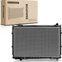 A-Premium Engine Coolant Radiator Assembly with Transmission Oil Cooler Compatible with Toyota T100 1993 1994 1995 1996 1997 1998