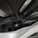 FORAUTOMOD Tesla Model Y 19 Inch Wheel Covers, Matte Black, 4 Pcs, ABS Material, Snap-On, Fits Tesla Model Y, 19-inch Wheel Compatible