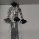 Traction Board MOUNTING KIT, Easy-to-Install Recovery Board Mount, Safety Traction Board Mount, Universal Recovery Board Mounting Kit Fit for All 4.72"~6.69"12~17cm Hole Spacing