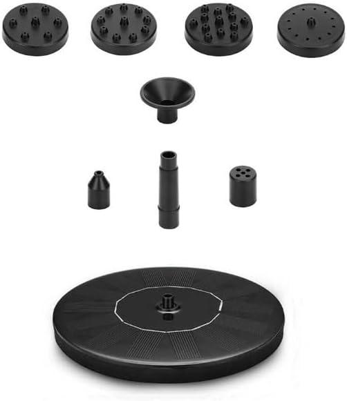Mini Solar Water FountainSolar Powered Water Floating Fountain for Garden, Ponds, Fish Tank and Aquarium Decoration (New 13CM)