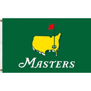 Masters Tournament Flag Augusta National Golf Poster Tapestry 3x5ft for College Dorm Room Bedroom Wall Decor - Indoor and Outdoor Funny Party Banner Gift Green