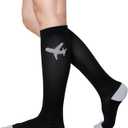 Compression Socks for Men and Women, 20-30 mmHG, Graduated Compression for Flight, Travel, Sports, Pregnancy, Running