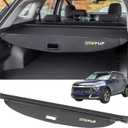 ZTGPMP Retractable Cargo Cover for Kia Sportage 2023-2026 | for Kia Sportage NQ5 LX/ EX/ X-Line AWD/ SX/ SX Prestige/ Sportage X-Pro/ X-Pro Prestige, Carbon Fiber Leather