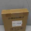 LUCKYLIFE 8x10 Picture Frame Solid Natural Wood, Display 5x7 photo with Mat or 8x10 without Mat for Wall Hanging and Tabletop, Set of 5