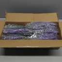 Butterfly Craze Lifelike Artificial Lavender Plants - Perfect for Crafting, Home Decor, and Weddings, Pair with Fake/Dried Flowers Like Purple Roses, Nearly Natural Faux Silk Flowers, 8-Piece Bundle