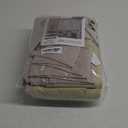 MIULEE 100% Blackout Linen Textured Curtains for Bedroom Solid Thermal Insulated Copper Brown Grommet Room Darkening Curtains & Drapes Luxury Decor for Living Room Nursery 52 x 90Inch (2 Panels)