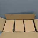 miikoul 60 Packs A5 Spiral Lined Notebooks, Kraft Paper Cover, 8.3"×5.5", 60 Sheets/120 Pages, Ruled Notebooks Bulk, Hardcover Journal Notepad Travel Notebooks for Office and Back to School Supplies