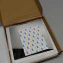 HD Glass Full Length Wall Mirror Tiles - Set of 4, 8'' x 8'' - Frameless, Ideal for Bedroom, Home Gym, Bathroom - Versatile Wall Decor and Over Door Mirrors with Toddler Mirror Stickers