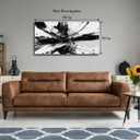 RUIFENGL Black and White Abstract Canvas Prints Wall Art for Office Wall Decor Black & White Graffiti Modern Paintings Artwork Pictures for Living Room Home Decoration Ready to Hang 30"x 60" 
