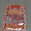 5 x 15 Pack Valentines Day Heart Cookies 15 Assorted Message Cookies in a Nice Gift Box Cute Love Notes, Sweet Treat for Kids, Couples & Parties (EXP 10/25/26)