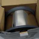 6.5L Dog Water Bowl No Spill 1.6 Gallon Stainless Steel Water Bowl for Dogs 220oz Large Capacity No Splash Slow Drinking Feeder with Anti-Slip Mat for Messy Drinkers